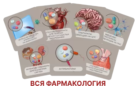 Купить бокс Весь курс фармакологии